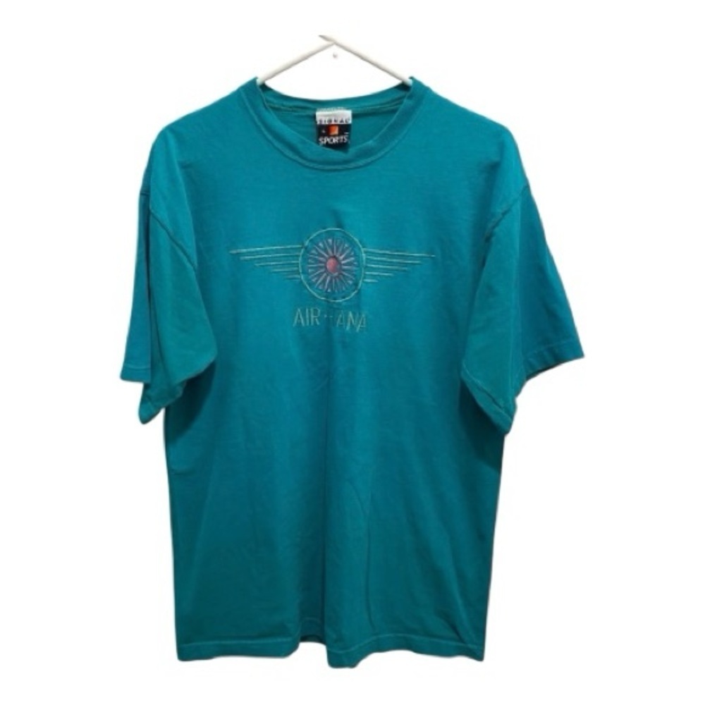 Signal Sports Air Hana Embroidered T Shirt Vintage Size Large Men’s